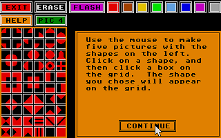 Kidshapes+ atari screenshot